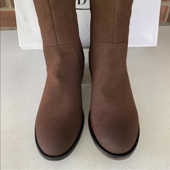 Steve Madden Women’s Rhapsody fabric brown knee high boots US 6.0 NEW - Picture 5 of 11